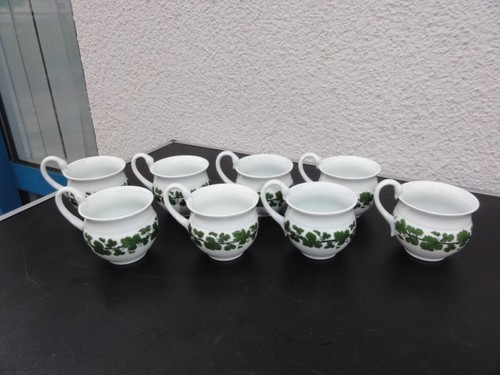 Meißen weinlaub kaffee tassen - meißen,