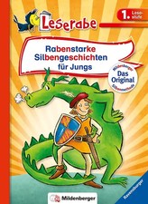 Rabenstarke Silbengeschichten für Jungs - Leserabe 1. Klasse - Erstlesebuch für