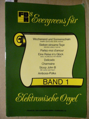 Notenheft evergreens für - notenheft,