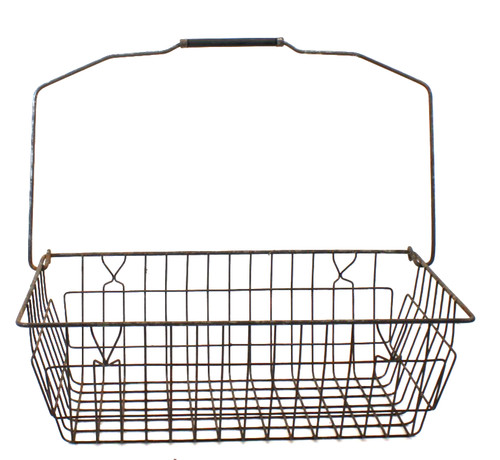 Einkaufskorb korb metall - metall, ddr
