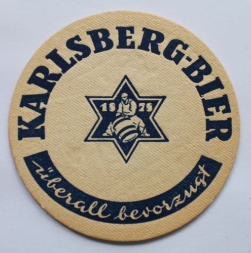 Bierdeckel karlsberg bier - bier,