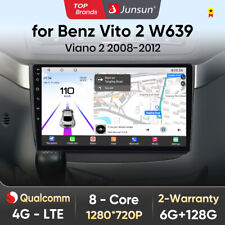 6+128GB Android14 Autoradio Für Mercedes-Benz Vito 2 W639 Viano 2 2003-2015 Navi