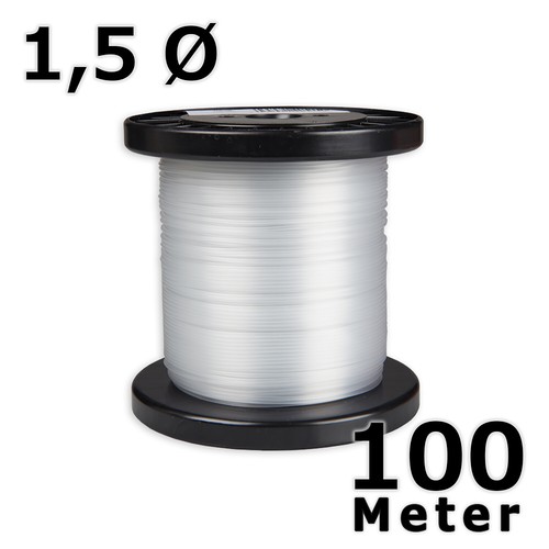 100 meter rolle perlonseil 5 - 100,