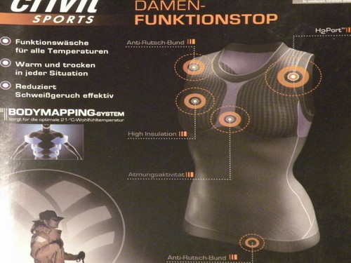 Damen sport funktionsshirt top - sport,