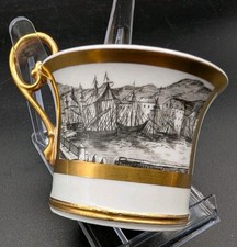 Prunktasse Empire Biedermeier