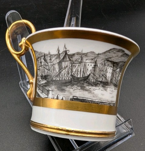 Prunktasse empire biedermeier - prunktasse,
