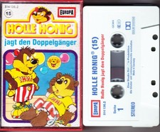 MC Holle Honig 15 - Holle Honig jagt den Doppelgänger  EUROPA 1989 grau/blau/rot