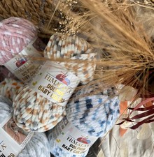 Strickfein Himalaya Dolphin Baby Colors Bulky Chenille Garn Wolle strickgarn 100