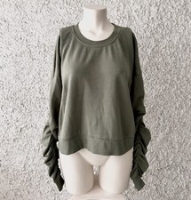 FOREVER 21 PULLOVER CROP TOP