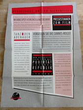 Kinoplakat RENDEZVOUS UNTERM NIERENTISCH Wirtschaftswunder Rolle Werbung