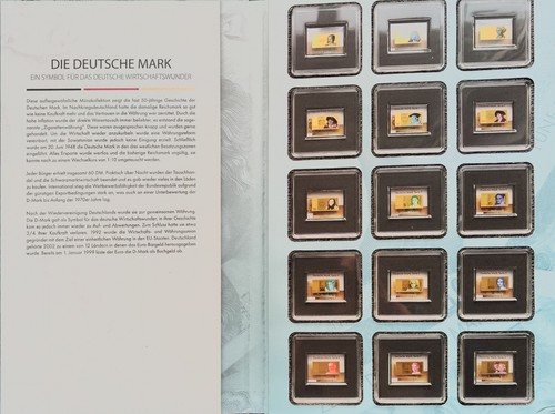 Goldbarren die dm - 15,
