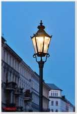 Historischer Laternen Mast