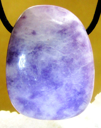Lepidolith trommelstein - lepidolith,