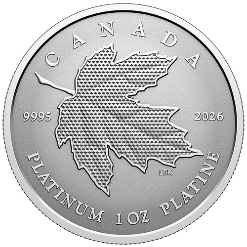 Platinmünze maple leaf - platinmünze,