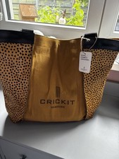 Crickit Tasche Shopper Cognac Herz Neu Schultertasche