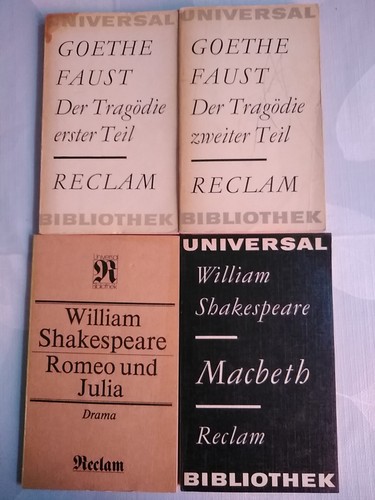 Reclam klassiker goethe - 4,