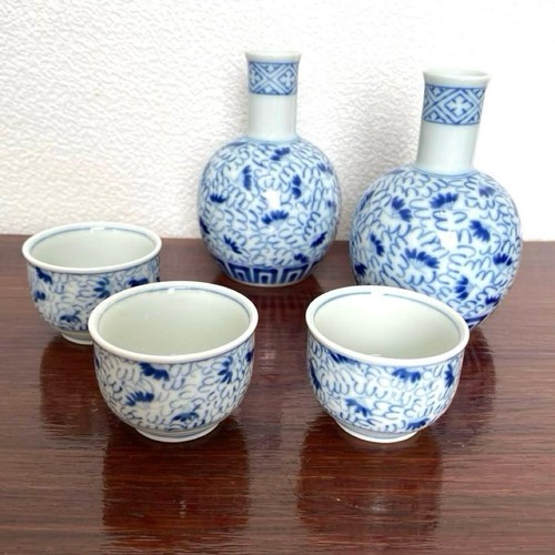 Maebata koyama ofen sake set - sake, 2