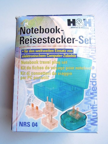 Reisestecker set - h&h, reisestecker-set