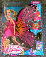 Neu in versiegelter Verpackung Mattel Barbie Magic Wings Mariposa Puppe, 2012 nicht mehr produziert, schwer zu finden
