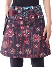 Wickelrock mit Druckknöpfen