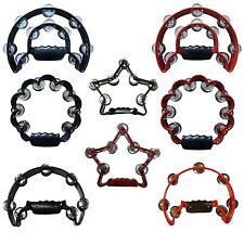 Schellenring, Schellenkranz, Tamburin, Percussion für die Hand, vers. Farben 