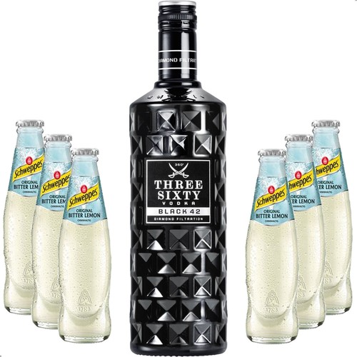 Three sixty vodka lemon - lemon,