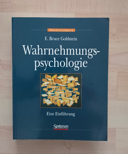 Wahrnehmungspsychologie eine - wahrnehmungspsychologie:,