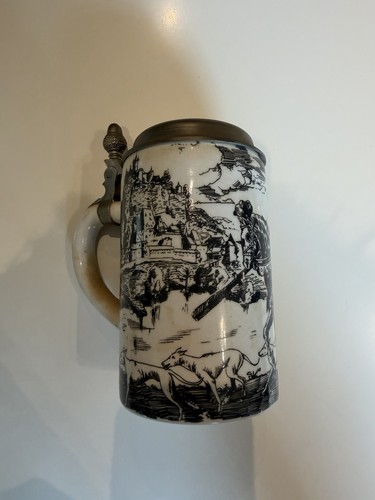 Vintage bierkrug mit - bierkrug,