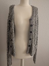 Riani Strickjacke Grau Glitzer Festlich 38