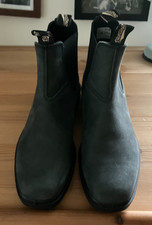 Blundstone Dress Series Chelsea Boot Chisel Toe rustic black Größe 6