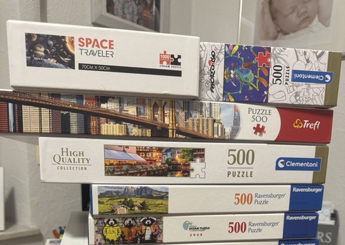 Puzzle 500 teile sammlung - puzzle,