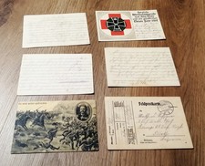 WW1: 6 Feldpostkarten (gelaufen)