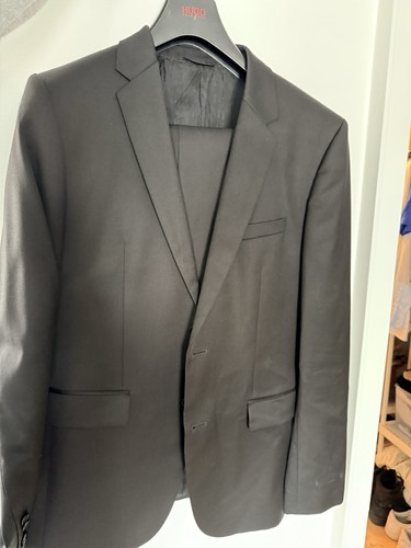Hugo boss anzug schwarz - hugo,