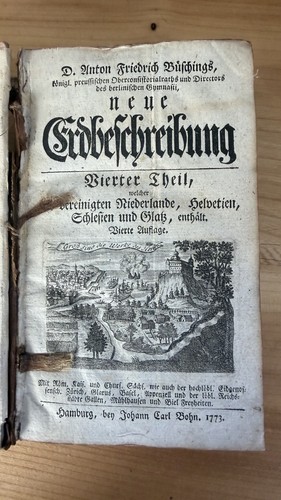 Historisch buch 1773 - historisch,