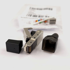 3x Netzwerk Stecker RJ45 CAT6 Werkzeuglos FTPS600 AWG22-27 EFB Elektronik