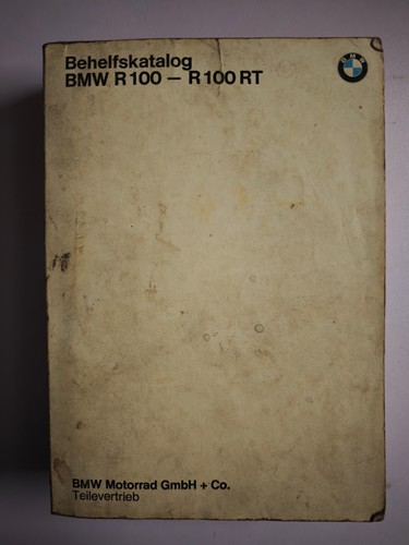 Bmw r100 r100rt original 1984 - bmw,