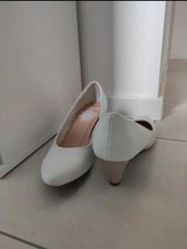 Weiße Pumps CityLine Größe 40 Gebraucht