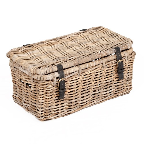 Rattan truhe ressy - grey, ca