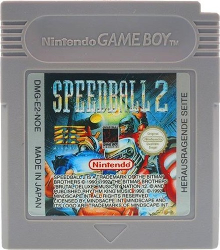 Speedball nintendo game - -,