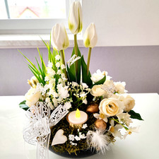 Gesteck Frühling Sommer