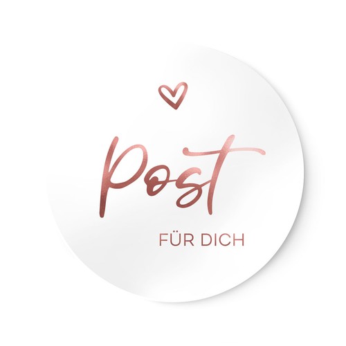 Aufkleber post für - aufkleber,