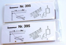 "N" Sommerfeld 395   SBB  2x Quertragewerke mit 2 Masten für 5 Gleise   OVP.