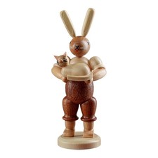 Osterhase mit Katze natur