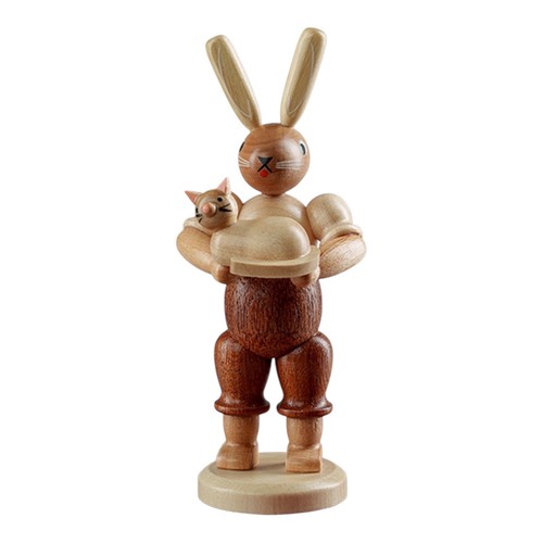 Osterhase mit katze - mit,