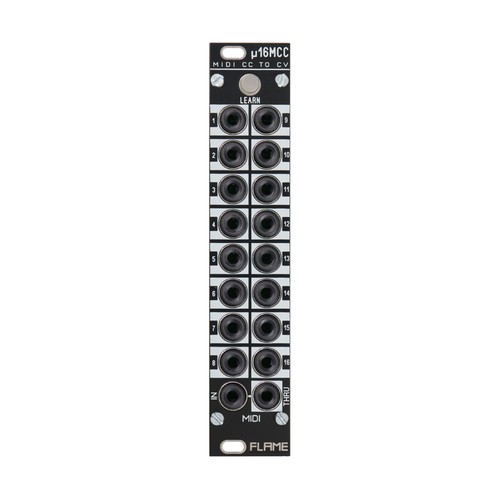 Flame µ16mcc midi - midi, cc