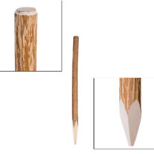 Zaunpfosten Pfosten Holzpfosten Zaunpfahl Holzpfahl Haselnuss Holz 100 cm