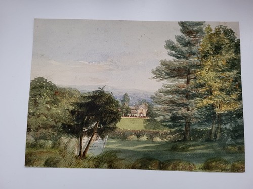 Vintage aquarell zeichnung - aquarell,