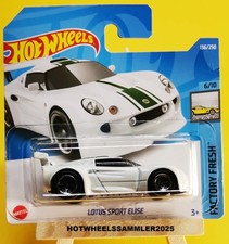 HOT WHEELS "LOTUS SPORT ELISE" FARBE WEISS FACTORY FRESH OVP UNGEÖFFNET ANSEHEN!