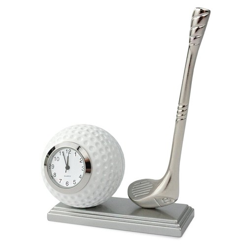 Metall tischuhr golf club - metall,