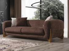 Sofa 3 Sitzer Wohnzimmer Luxus